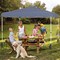 Pop Up Canopy Tent 10 x 10 ft Adjustable Height with Sidewall